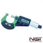 ELECTRONIC MICROMETER 2-BUTTON 75-100MM / 3-4IN RES 0.001MM / 0.