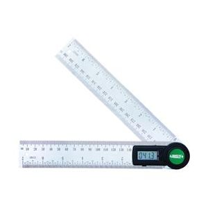 ELECTRONIC PROTRACTOR 0-360DEG W / 1 / 32-1MM GRADUATION 8IN BL