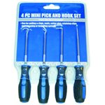 MINI PICK AND HOOK SET - 4 PIECES
